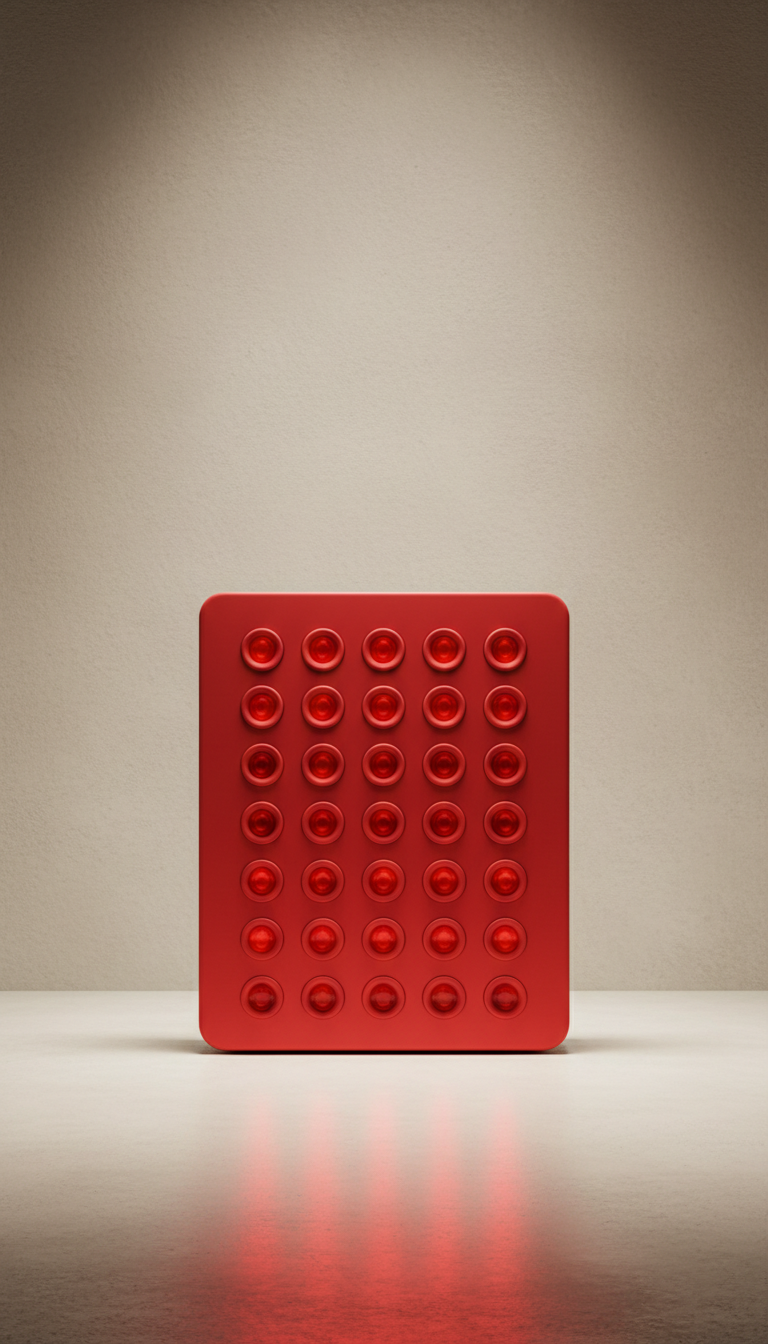 Red Light Therapy Panel With Adjustable Spectrum